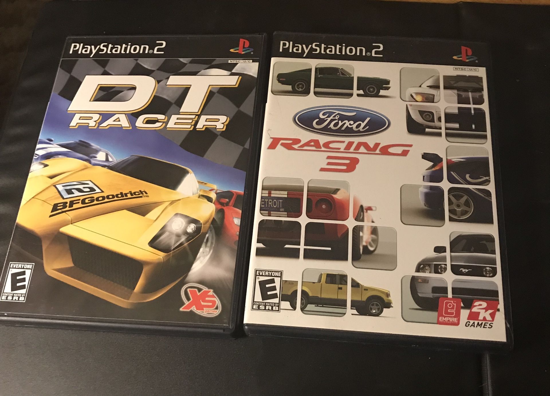 PlayStation 2 PS2 DT Racer & Ford Racing 3 - Racing Video Games