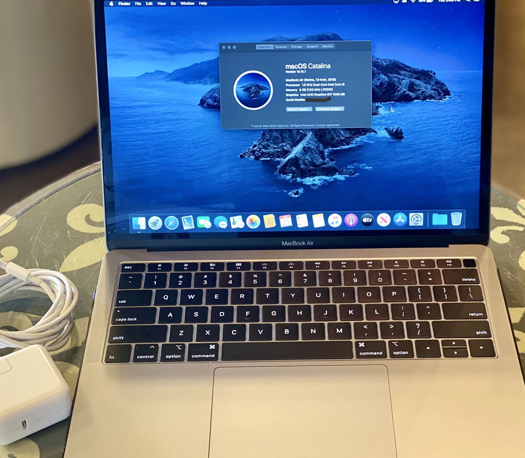 2018 Macbook Air 13 Retina W/touch ID