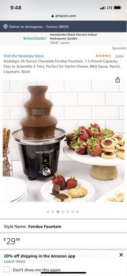 Nostalgia Chocolate Fountain