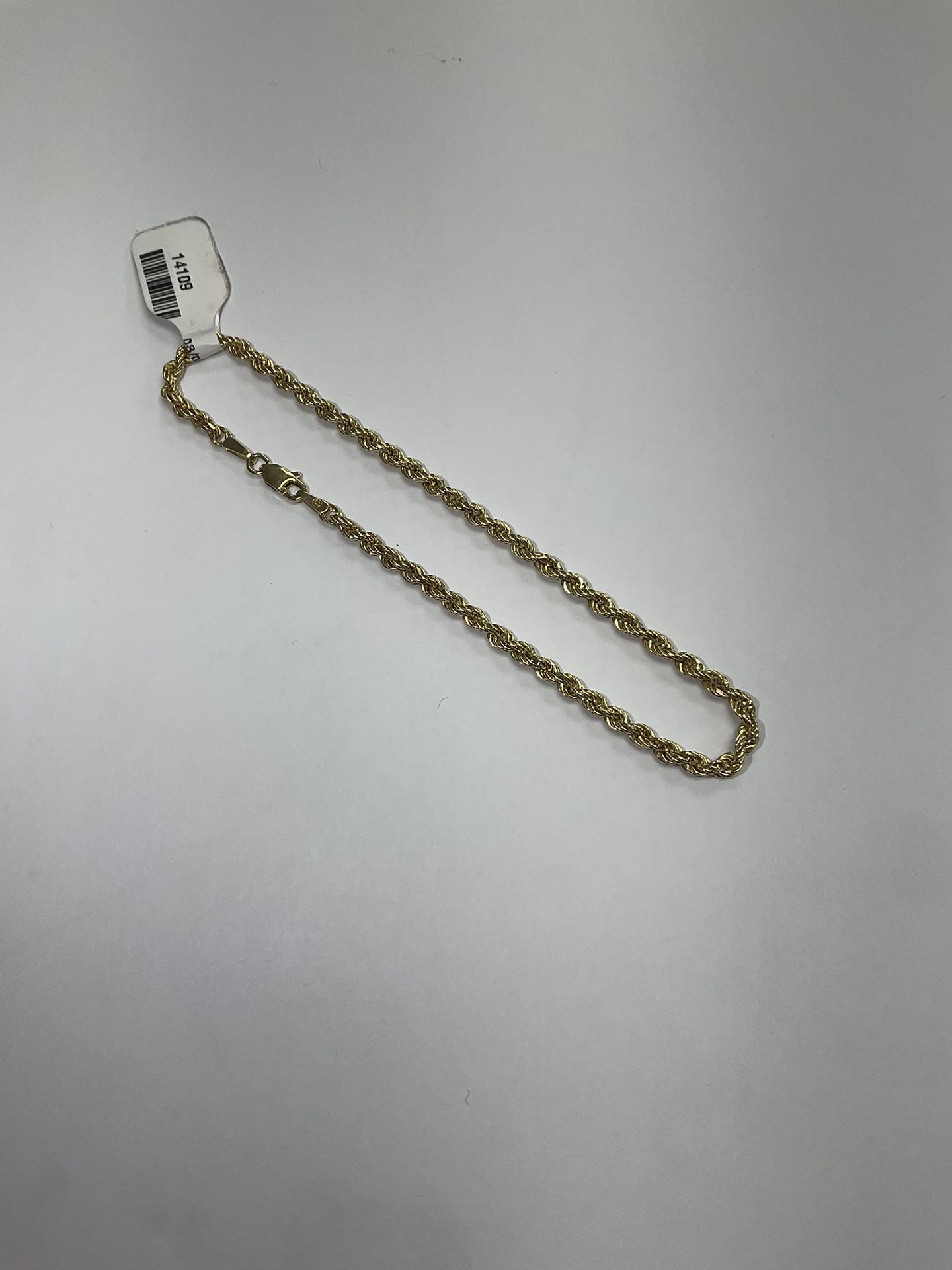 8 Inch Gold Bracelet