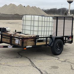 Landa industrial pressure washer with Trailer