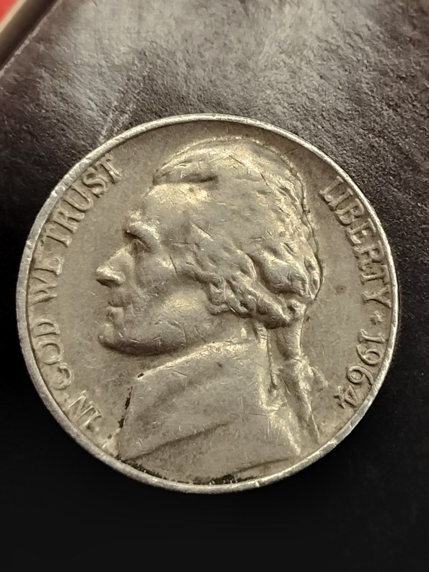 1964 No Mint Mark Nickle