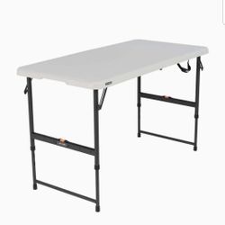 4 FT Foldable Heavy Duty Plastic Table