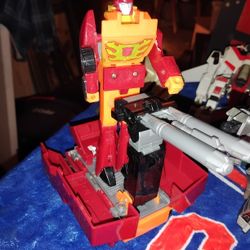 Vintage Transformers G1 Rodimus Prime Autobot 1986 Hasbro Takara