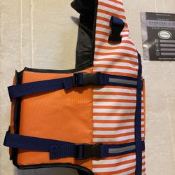 Large Up to 40 To 60 Pounds Dog Life Jacket 