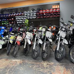 From $570 & UP - Dirt Bikes Different Models for Kids/Adults