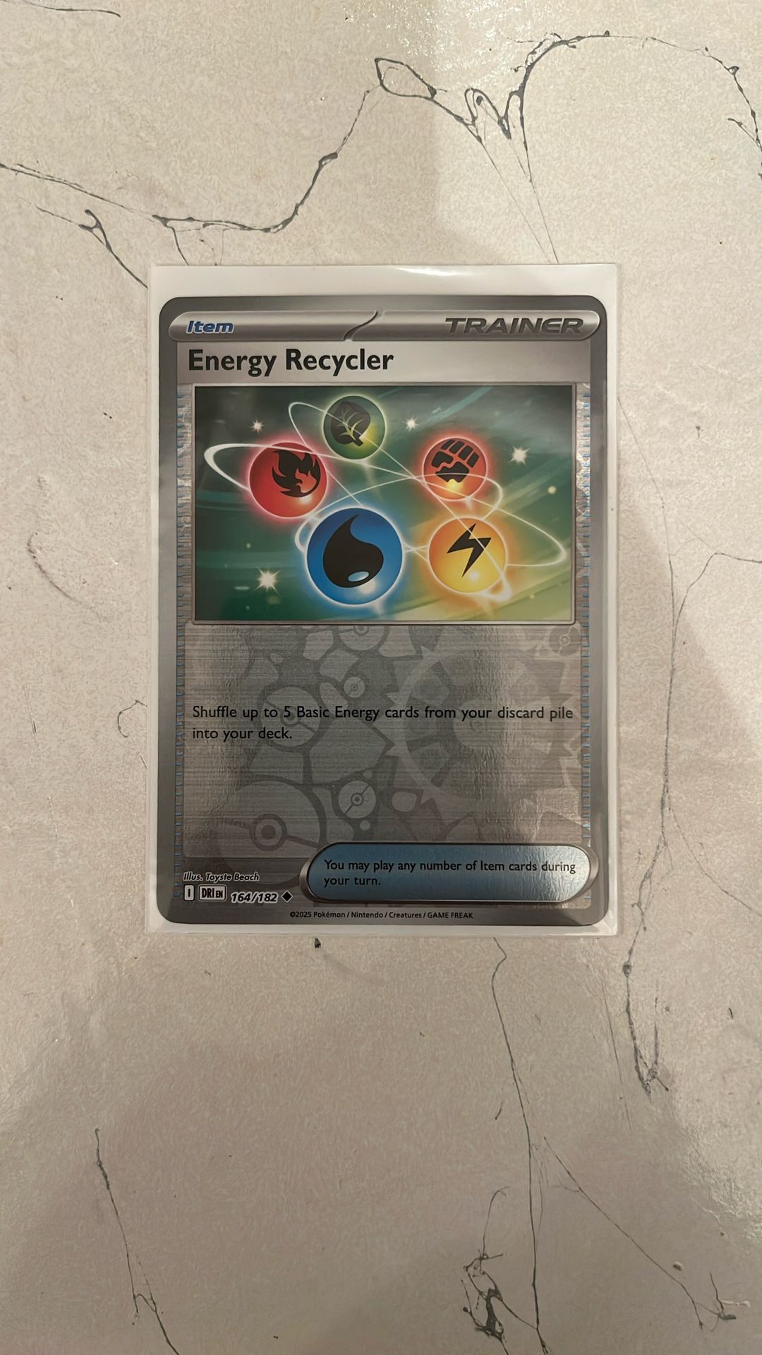 Energy Recycler • Destined Rivals Pokemon Destined Rivals • 164/182