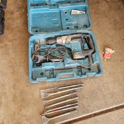 Makita Combination hammer for SDS-MAX 40 mm - Electric chisel drill 1100W 7,6J HR4013C