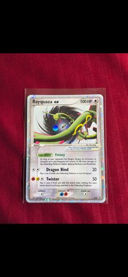 Black star promo rayquaza (mint)
