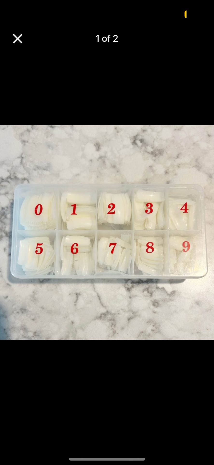 Box of Fake Nails