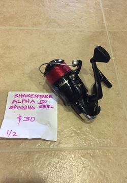 Shakespeare alpha spinning reel