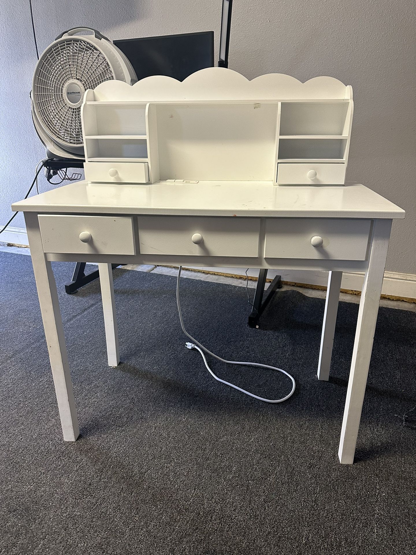 ADORNEVE Writing Desk with USB Port Home Office Desk with Drawers and Hutch 36.2 Study Table Computer Desk for Student Adults Computer Work Statio for Sale in Fresno CA OfferUp