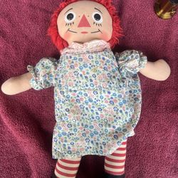 Raggedy Ann Doll Circa 1972