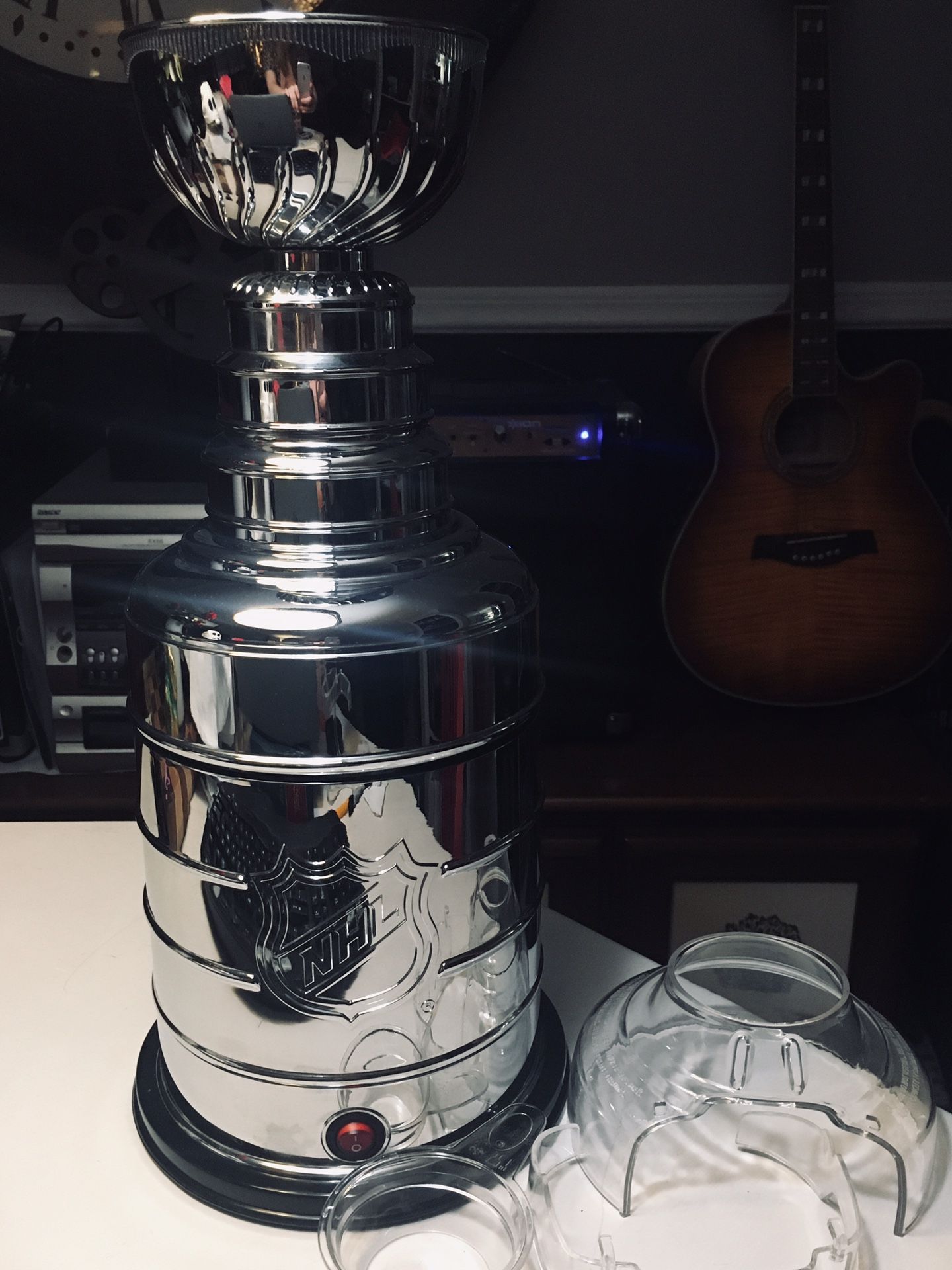 Hockey NHL Stanley Cup Air Pop Popcorn Machine