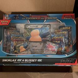 Pokemon Snorlax & Blissey  Ex Box 