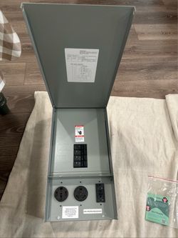 Electrical Panel RV Electrical Outlet Panel with Breaker Prewired Circuit