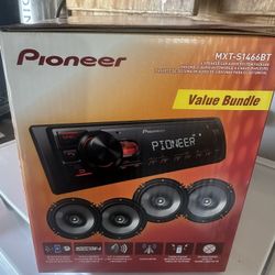 Pioneer stereo & speakers