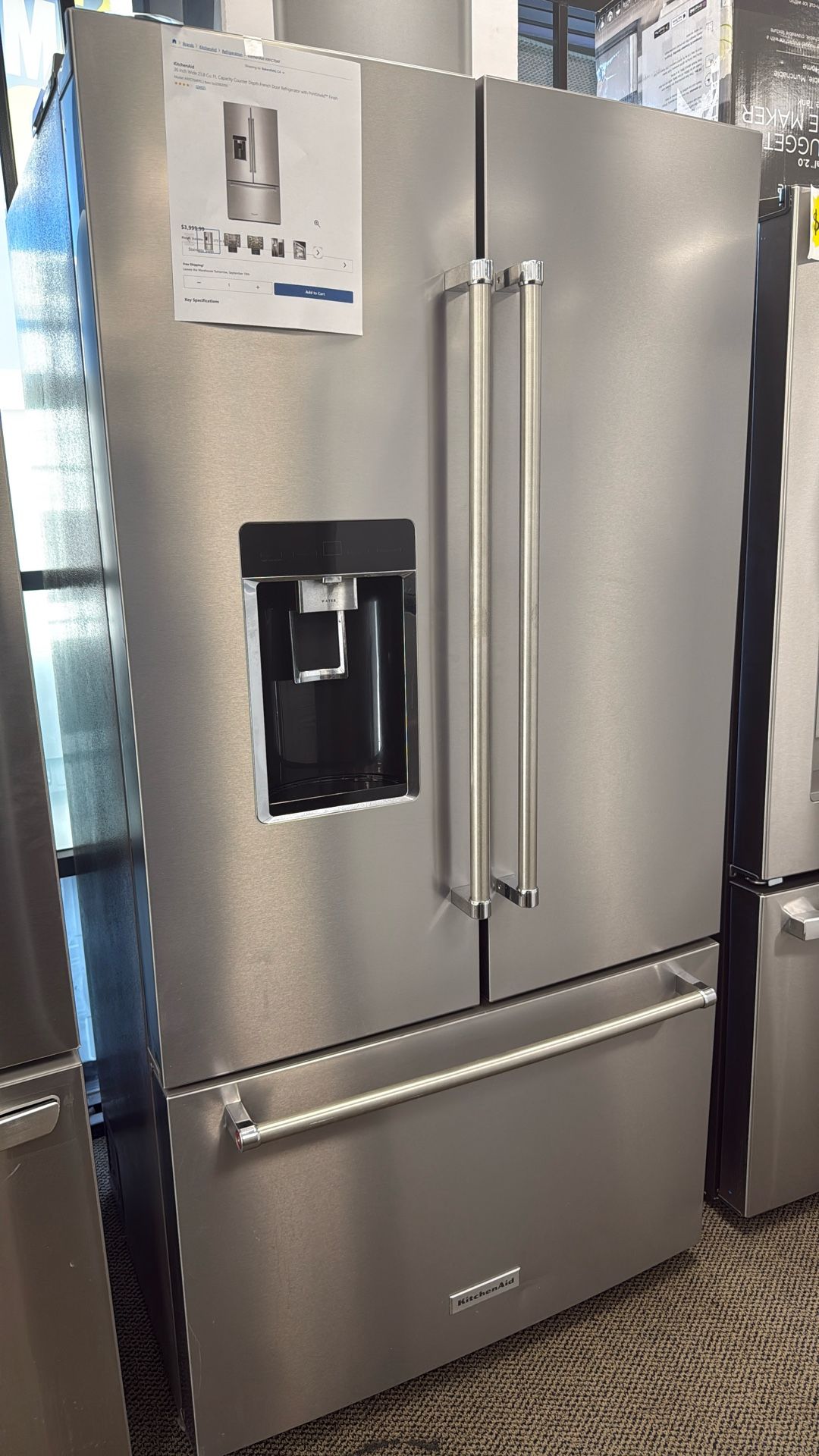 Fridge French Door|Kitchen Aid Warranty