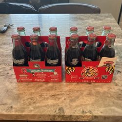 Florida Panthers And Florida Marlins coke cola Cola Bottles