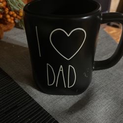 Rae Dunn Coffee Mug I love Dad
