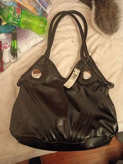 Brand new black purse from Kmart fashionista hand bag firm price $26  pick up only  865 Ellsworth avenue right off of East Livingston avenue Columbus 