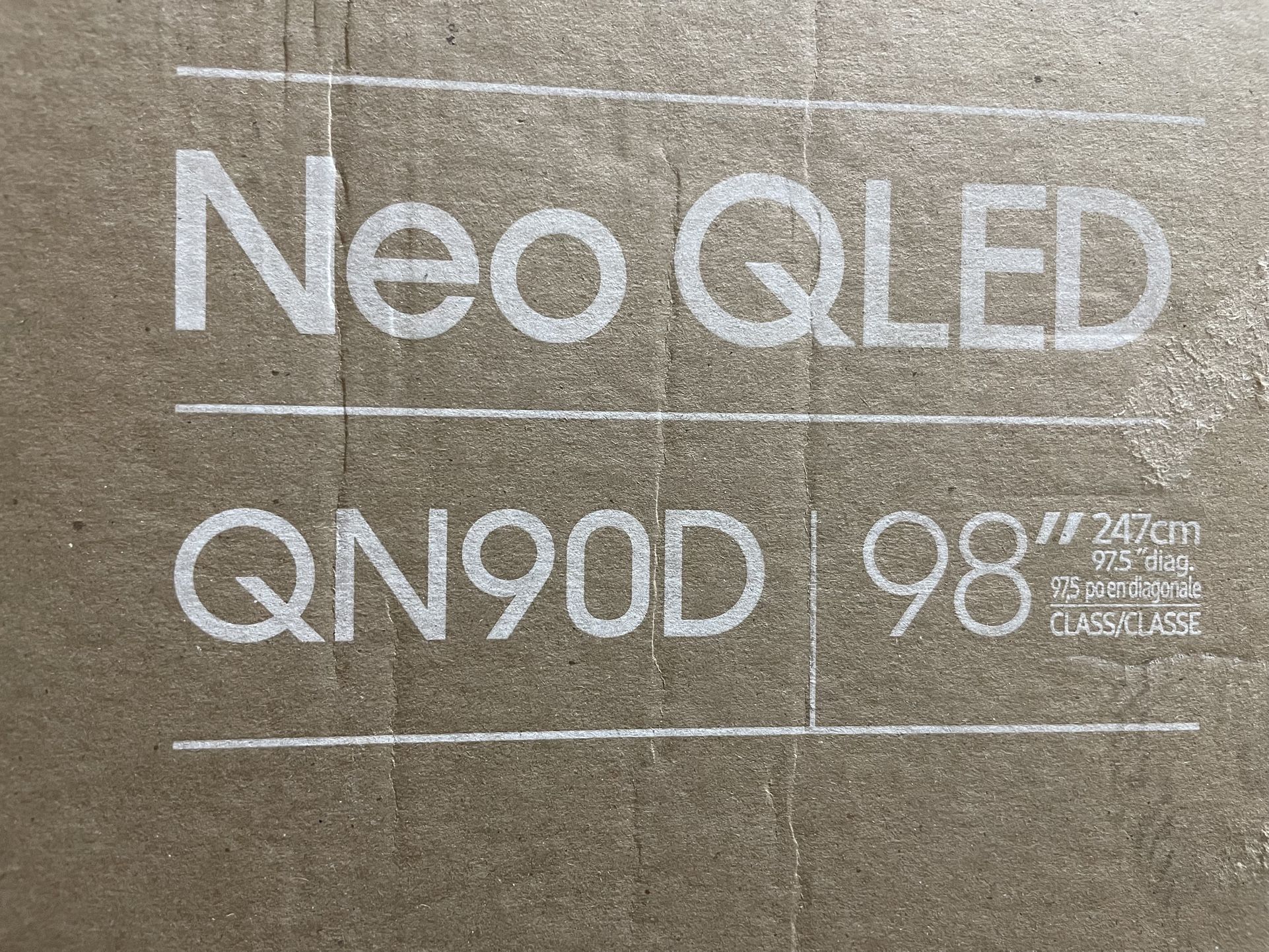 SAMSUNG 98-Inch Class Neo QLED 4K QN90D Series Neo Quantum HDR+, Dolby Atmos, Object Tracking Sound+, Anti-Glare, Gaming Hub, Q-Symphony, Smart TV wit