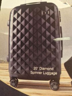 Suitcase-Quilted Spinner Luggage