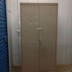 Tan Color Storage Cabinet $ 220