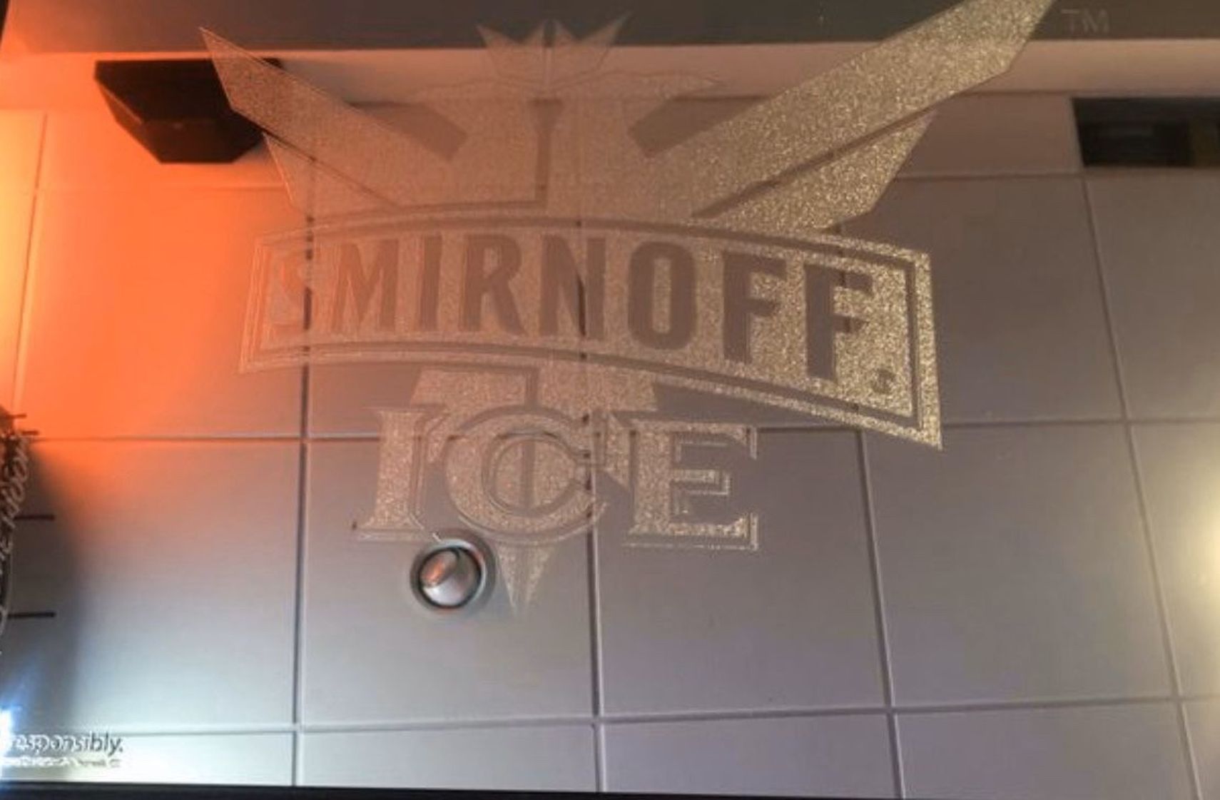 Classic Smirnoff Ice Mirror. Rare find!!