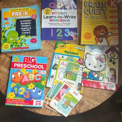 FREE Prek And kindergarten Learning Education Home School Material Tools Workbooks