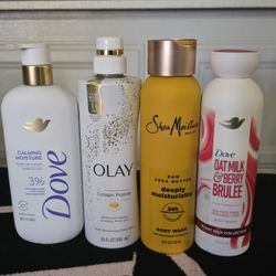 Bodywash Dove Olay And Shea Moisture 