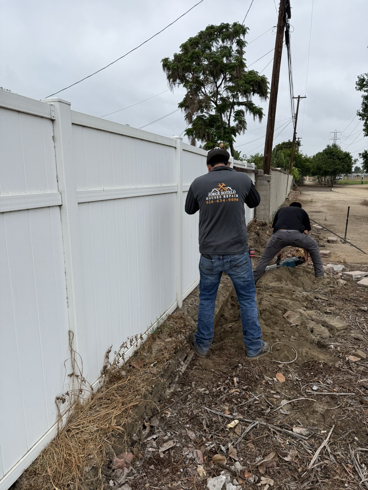 Vinyl Fence