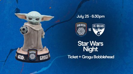 Star Wars night ticket (includes bobble head)
