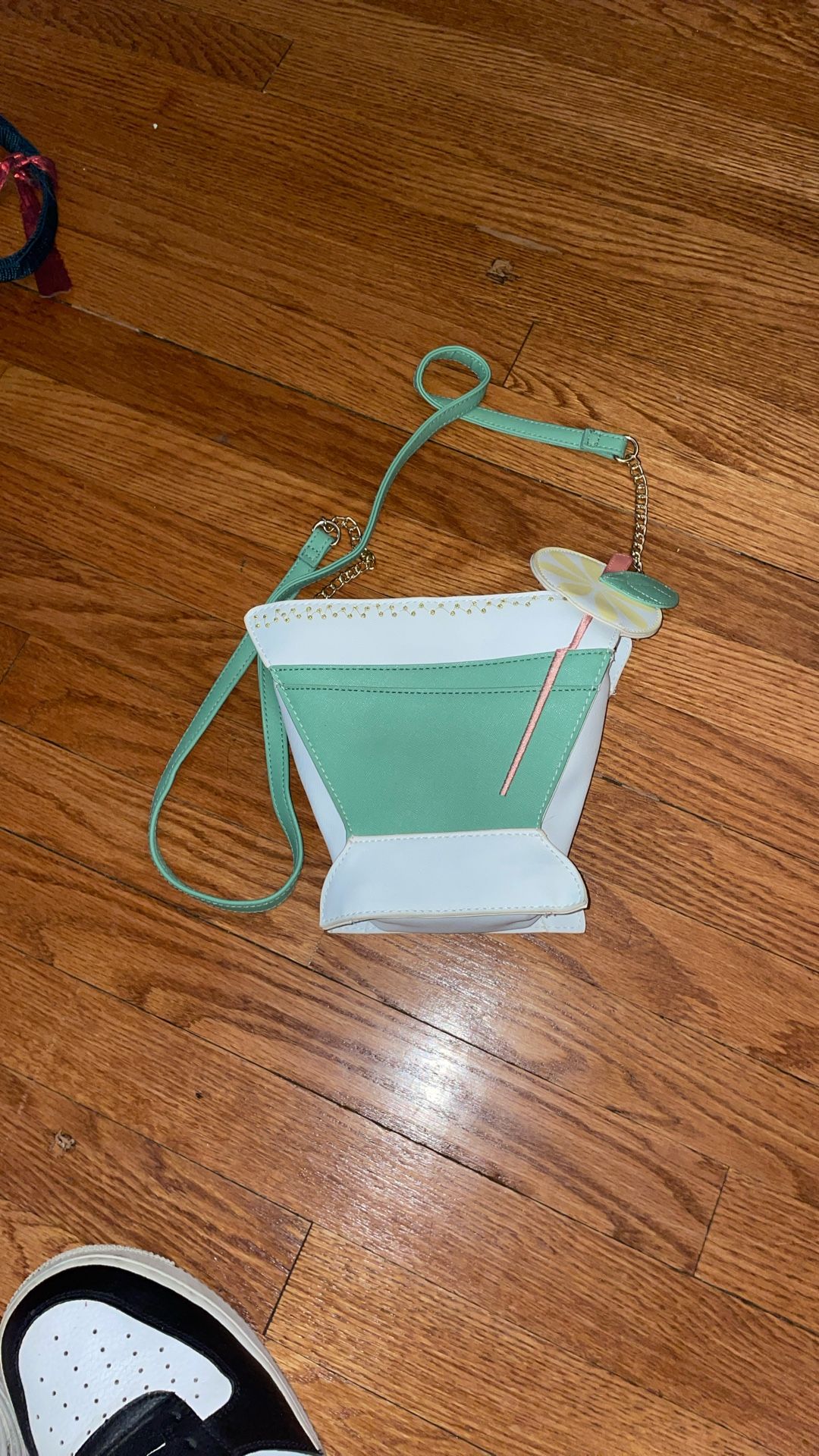 Martini glass purse
