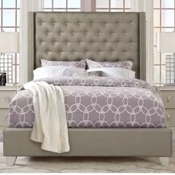 Set De Cama Queen Con Cajonera Y Espejo 