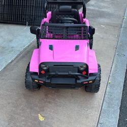 Electric Pink Jeep- Used One Time!