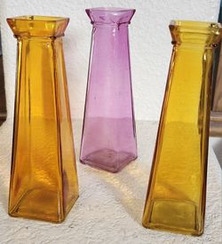 Small Glass Vases