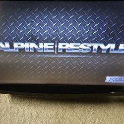 9" Alpine Stereo, X009 