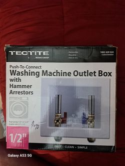 Washing Machine Outlet Box