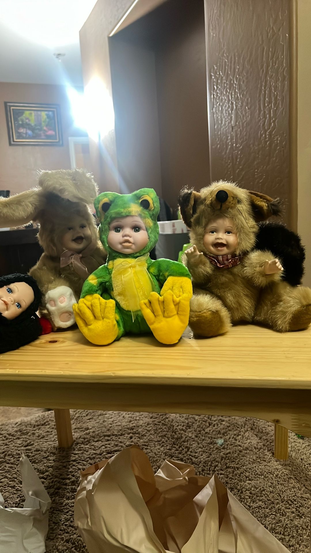 Porcelain Dolls Baby Animals