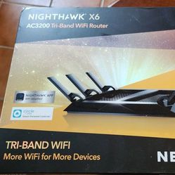 Netgear Nighthawk X6, AC3200, R8000.
