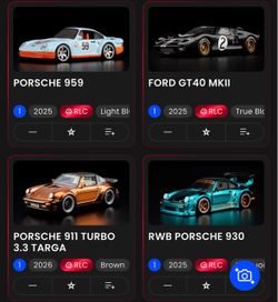 Hotwheels RLC