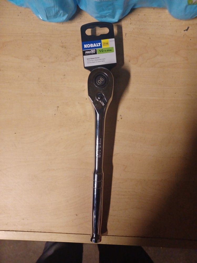 Kobalt Pro 90 Half-inch Drive Quick Release Ratchet