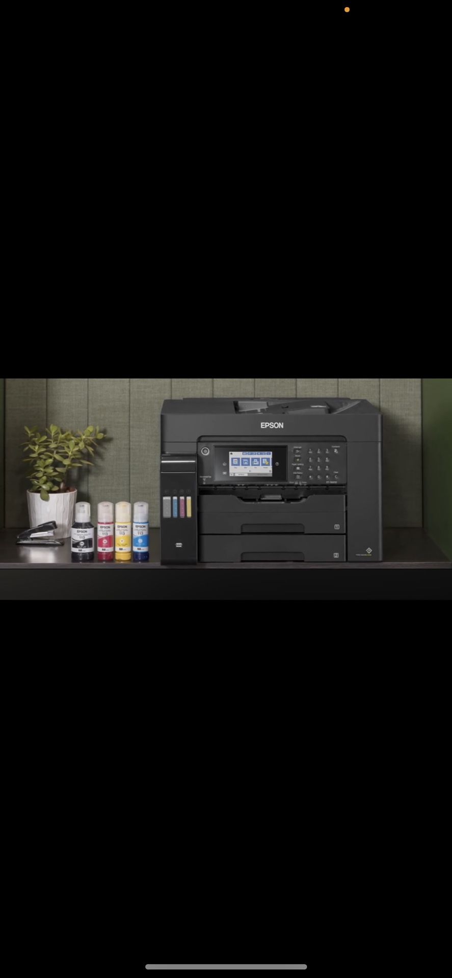 Epson Printer Eco Tank Pro ET-16650
