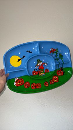 Halloween tray