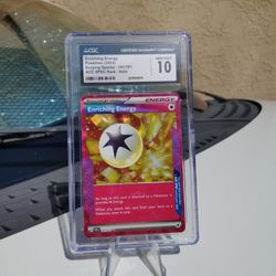 2024 POKEMON CARD ENRICHING ENERGY SURGING SPARK HOLO - CGC GEM MINT 10