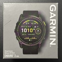 Garmin Enduro 3 Solar Smartwatch 51mm | New Sealed