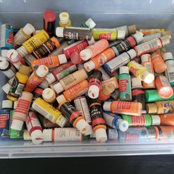 Assorted Acrylic Paints 3 For $1