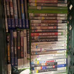 Xbox 360 Games And A Few Ps4