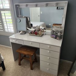 White Vanity